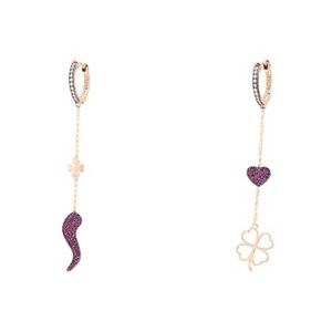 Kurshuni women rose gold earrings